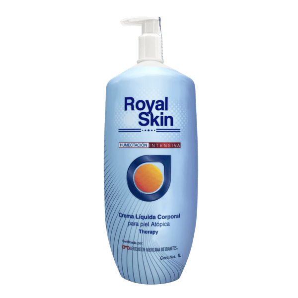 Crema corporal para piel seca o atópica de rápida absorción.
